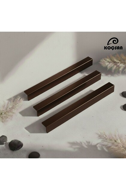 Leta Handle Luxury Country Kitchen Furniture Cabinet Drawer Handle Bronze 224 mm
