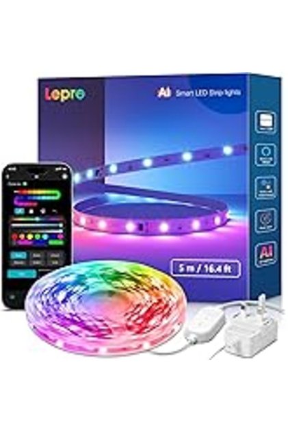 15m/50ft LED Strip Lights, Music Sync Color Changing LED Lights