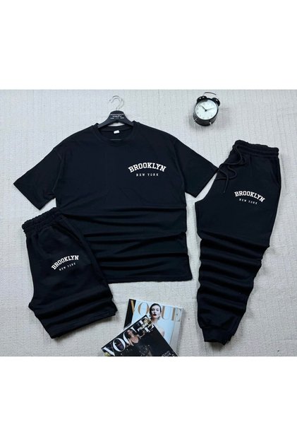 New Season Brooklyn Printed Oversized 3-Piece Team Set