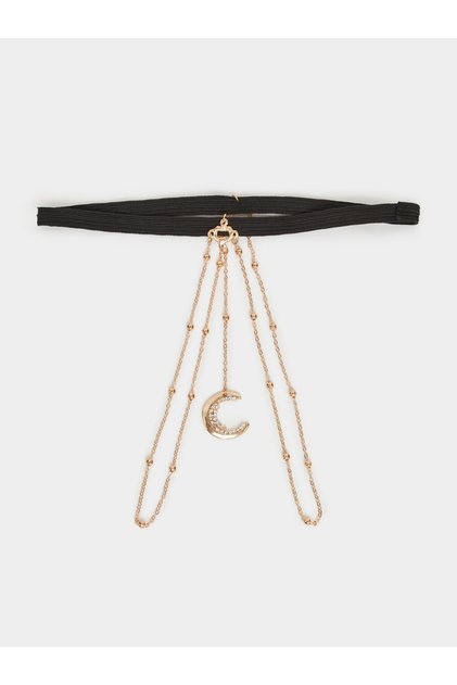 Gold Moon Chain Garter