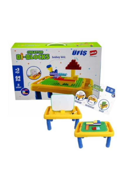 bebeym Bİ-BLOCKS 68 PCS ARAÇLI YARATICI BLOKLAR URT022-00 - Fiyatı