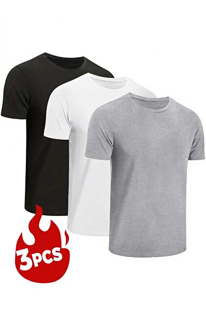 3-Pack Advantageous Package Crew Neck T-Shirt
