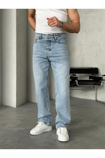P505 Snow Washed Baggy Pants W