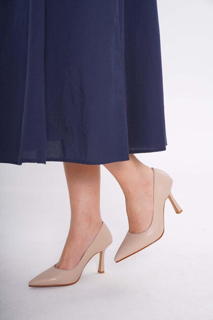Nude Stiletto Women's High Heels