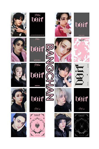 Sntay Stray Kids ' DO IT ALBUM' Bias vers. Fotokart seti