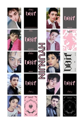 Sntay Stray Kids ' DO IT ALBUM' Bias vers. Fotokart seti