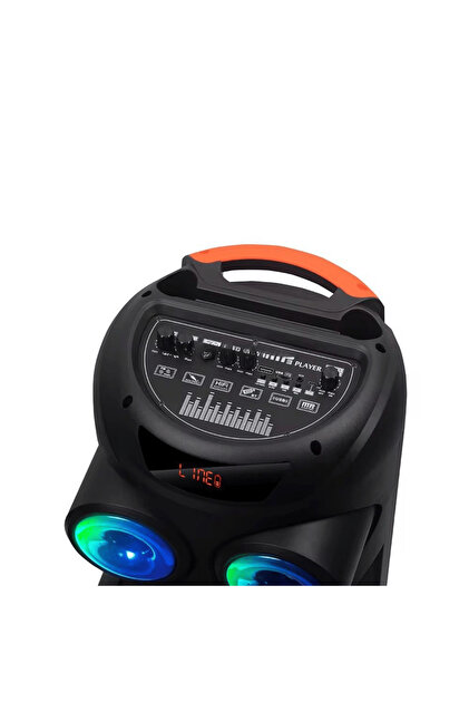 a+ anyplus 3X8 İNÇ BÜYÜK BOY TEKERLEKLİ BLUETOOTH SPEAKER ŞARJLI