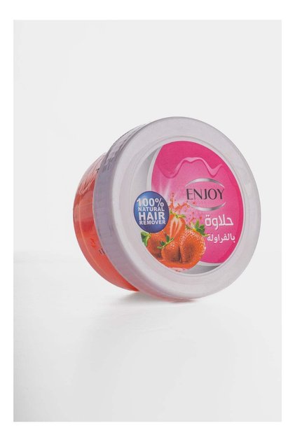 100% Natural Strawberry Halawa Hair Remover Paste for Silky Smooth Skin