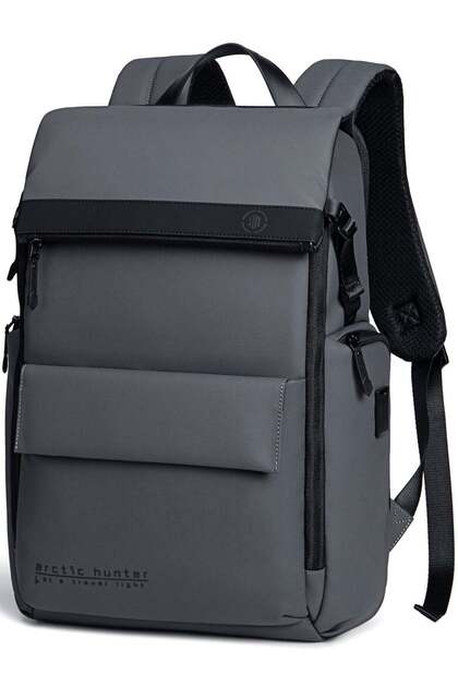 Laptop Backpack with Tablet Compartment Stylish Backpack for Men with USB Charging Port