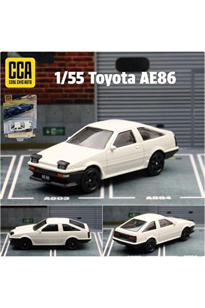 CCA Premium Series Toyota AE86 Beyaz 1/64 Model Araba - Fiyatı