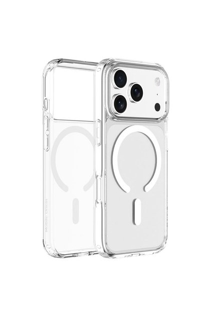 Прозрачен хибриден калъф за iPhone 17 Pro с MagSafe