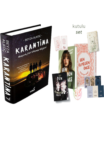 Karantina 1 Ciltli ve Özel Seri - Ben Ölmeden Önce Kutulu Set