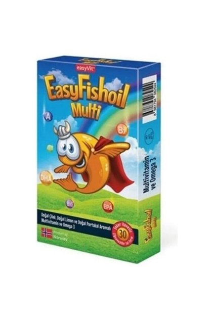 Easyfıshoıl Multı Omega 3 30 Tablet