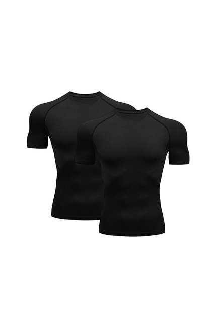 Erkek Termal Spor Kısa Kollu Compression T-shirt 2'li