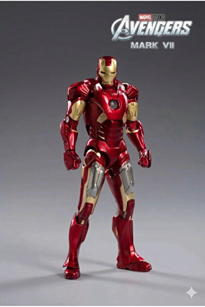 Dragon Iron Man 3 Mark VII フィギュア ZDTOYS Iron Man Mark VII (Mark 7) The Infinity Saga Hareketli