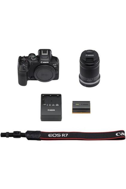 Canon EOS R7 18-150mm Lensli Kit Aynasız Fotoğraf Makinesi