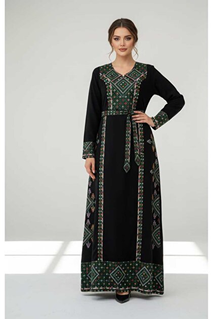 Luxurious Royal Jewel Jalabiya with Veil A-99850