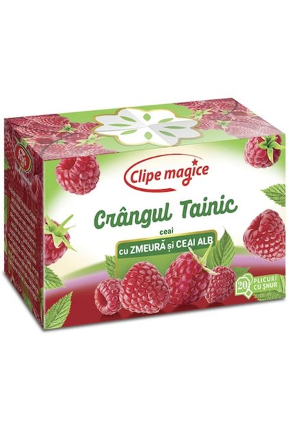 Ceai cu Zmeura si Ceai Alb - Crangul Tainic 20dz