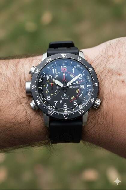 Citizen Promaster Erkek Kol Saati | 46mm, Eco-Drive, Silikon