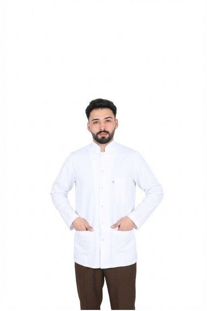 D/130 Judgment Collar Short Sleeve Long Sleeve Coat Doctor Nurse Teacher Student Work Clothes