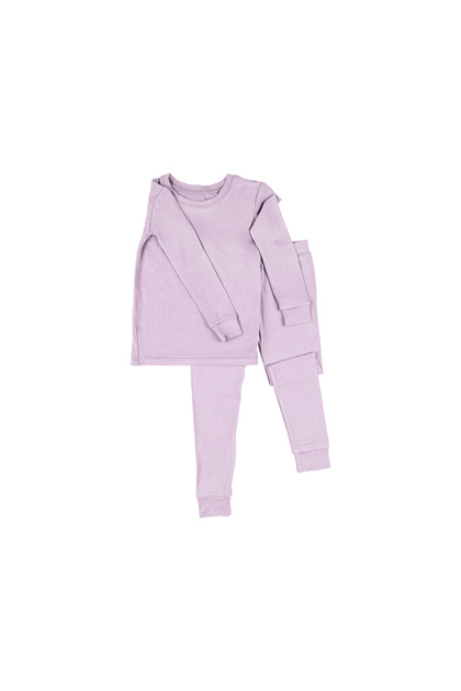 Organic Bamboo Long Sleeve Pajama Set – Soft, Breathable Fabric