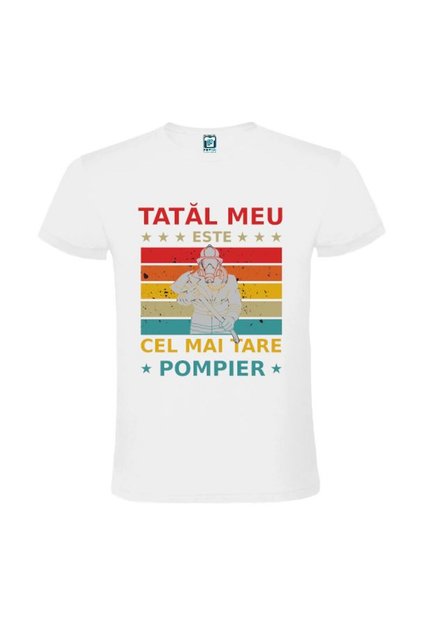 Tricou bărbat - Tatăl pompier