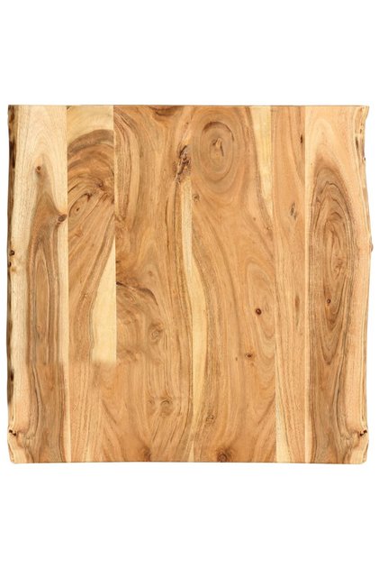 Table Top Solid Acacia Wood 58x(50-60)x2.5 cm