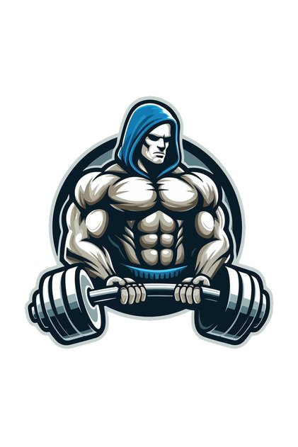 Fitnessman Sticker Car, Motorcycle, Helmet, Laptop, Glass Sticker 13X13 cm