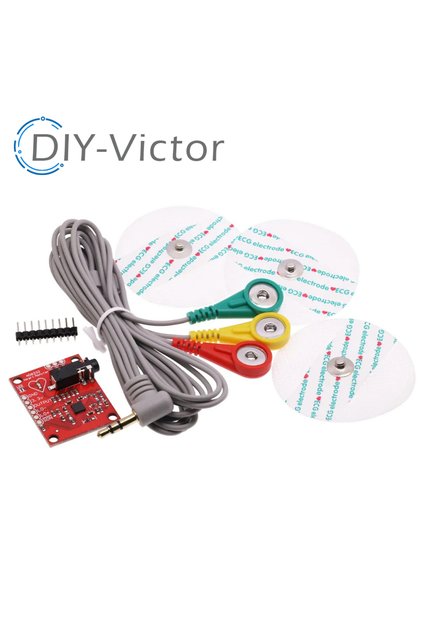 Muscle Muscle signal sensor EMG Sensor Ecg module AD8232 ecg measurement pulse heart ecg monitoring