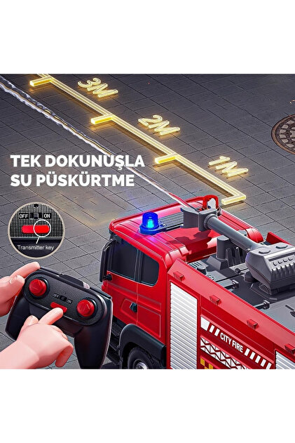 YILDIRIM OYUNCAK Uzaktan Kumandalı Full Fonksiyon Sesli Işıklı Su
