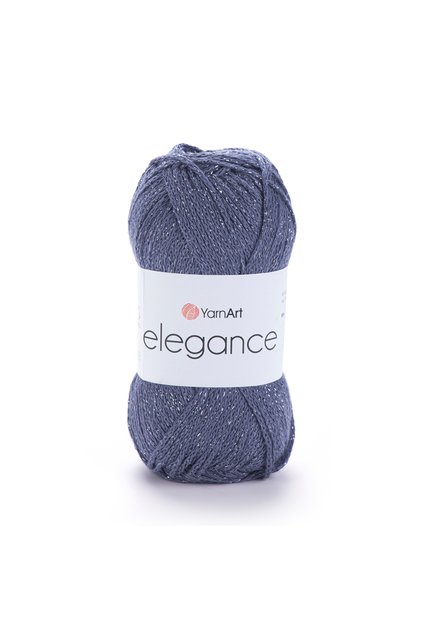 Elegance 88% Cotton 12% Metallic – 50 g 130 m Fine Glitter Knitting Yarn-1 Piece-103