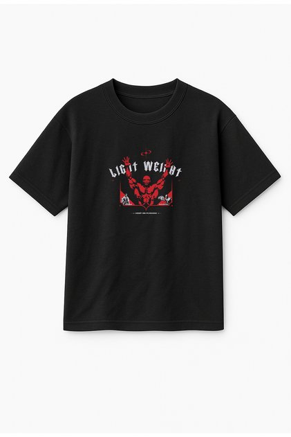Oversized Unisex Ronnie Coleman Light Weight Fitness Gym Printed T-Shirt Tee Shirt