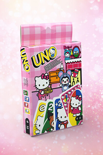 zubi Hello Kitty and Kuromi Uno Kart Oyunu - Fiyatı, Yorumları