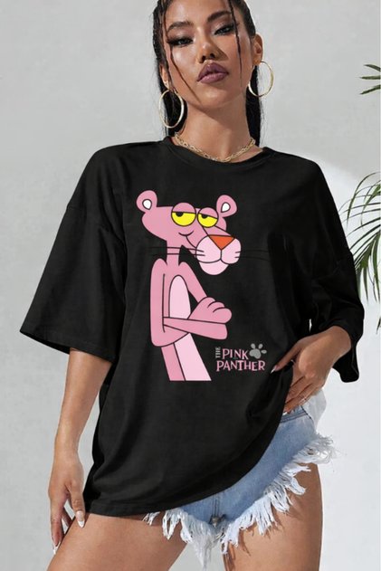 Pink Panther Printed Unisex T-Shirt