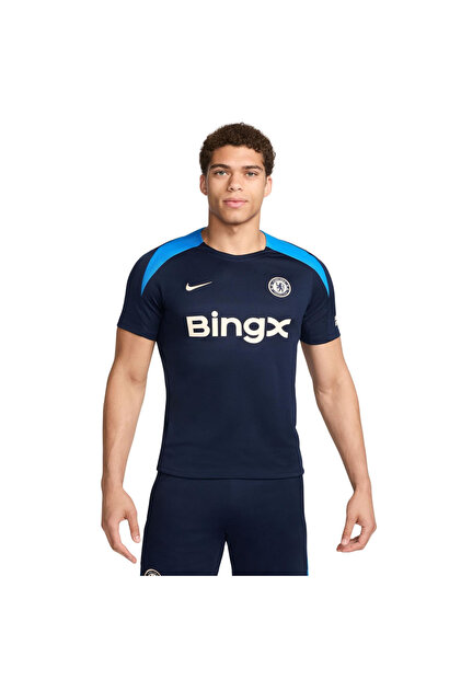 Nike Chelsea F.C. Strike Men's Dri-FIT Football Short-Sleeve Knit