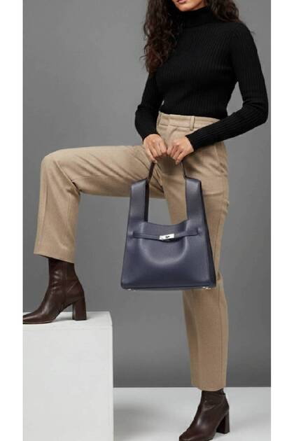 Stylish Model Convenient Shopper Bag Shoulder Bag with Belt Accessory