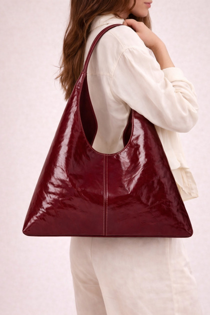 Gloss Hobo Rugan Omuz Çantası