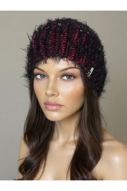 Hand Knitted Beanie | Cotton and Koton Blended | Flexible and Soft Texture