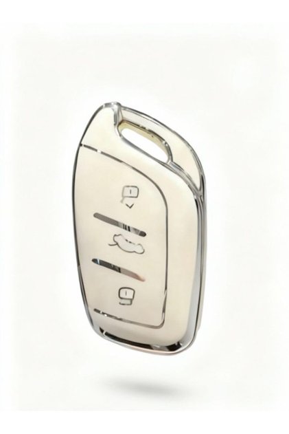 Mg Hs Zs Mg5 Key Case White Silver Nano
