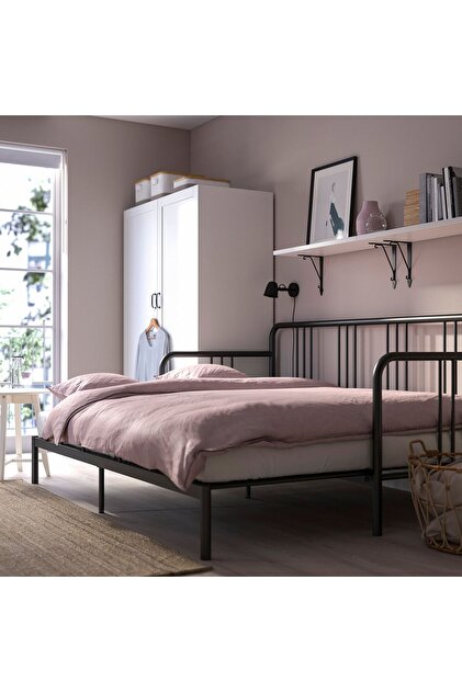 IKEA COZY ROOM - FYRESDAL divan, siyah, 80x200 cm - Fiyatı, Yorumları