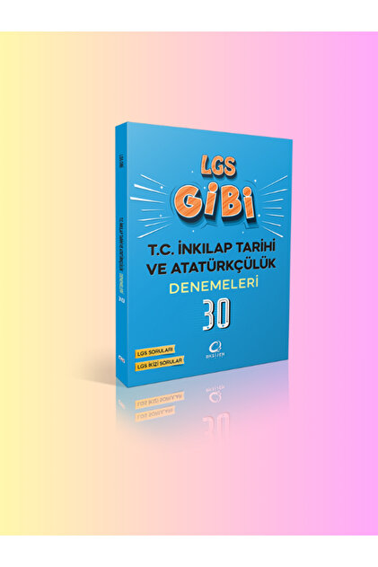 Oksijen Yayınları 8.Sınıf İnkılap Tarihi Lgs Gibi Branş Denemesi
