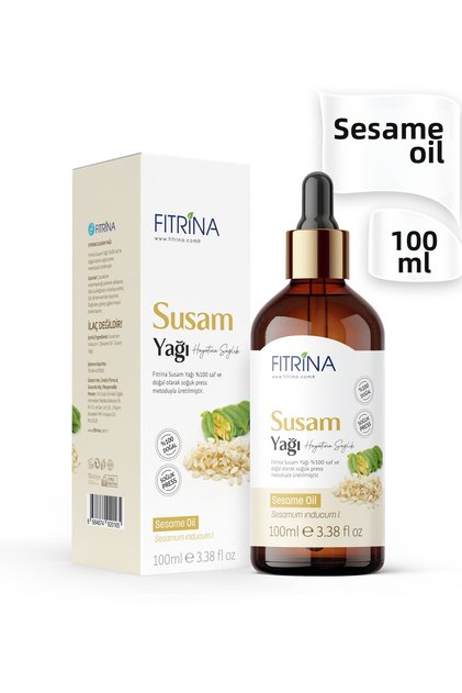 Sesame Oil 100 ml Cold Pressed Glass Bottle