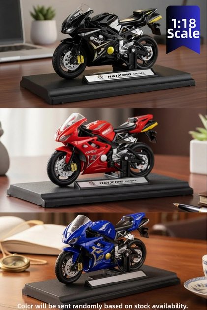 Daytona 675 Die Cast Model Motorcycle with Stand Fine Detail 1:18 Scale
