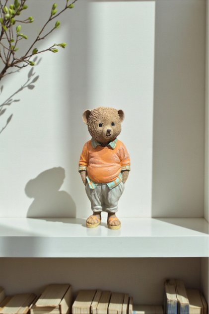 Polyester Teddy Ayıcık Biblo