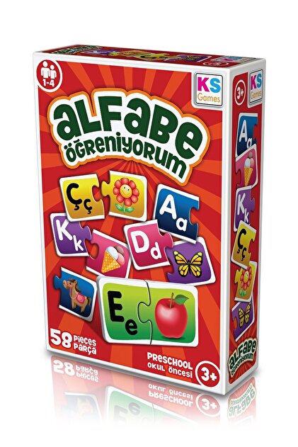 Ks Games Alfabe Öğreniyorum - Fiyatı, Yorumları