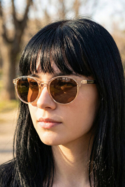 sun factory Polarize Kahverengi Unisex Güneş Gözlüğü 1365 C8484