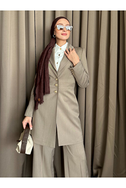 Classic modern long two-piece set