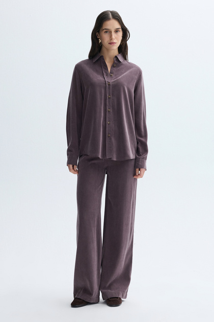 Relax Fit Waist Elastic Pants