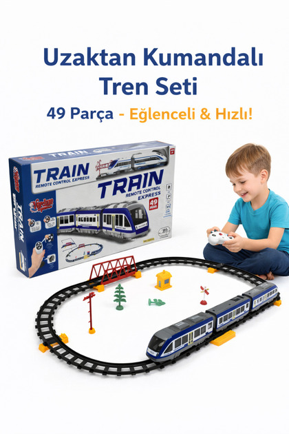 VARDEM OYUNCAK 49 Parça 265 Cm Sesli ve Işıklı Uzaktan Kumandalı