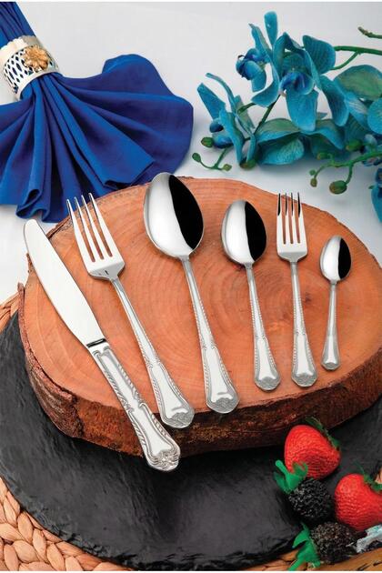 ÖZLİFE JOLLY 72 Parça Çatal Kaşık Bıçak Takımı Sade - Fiyatı